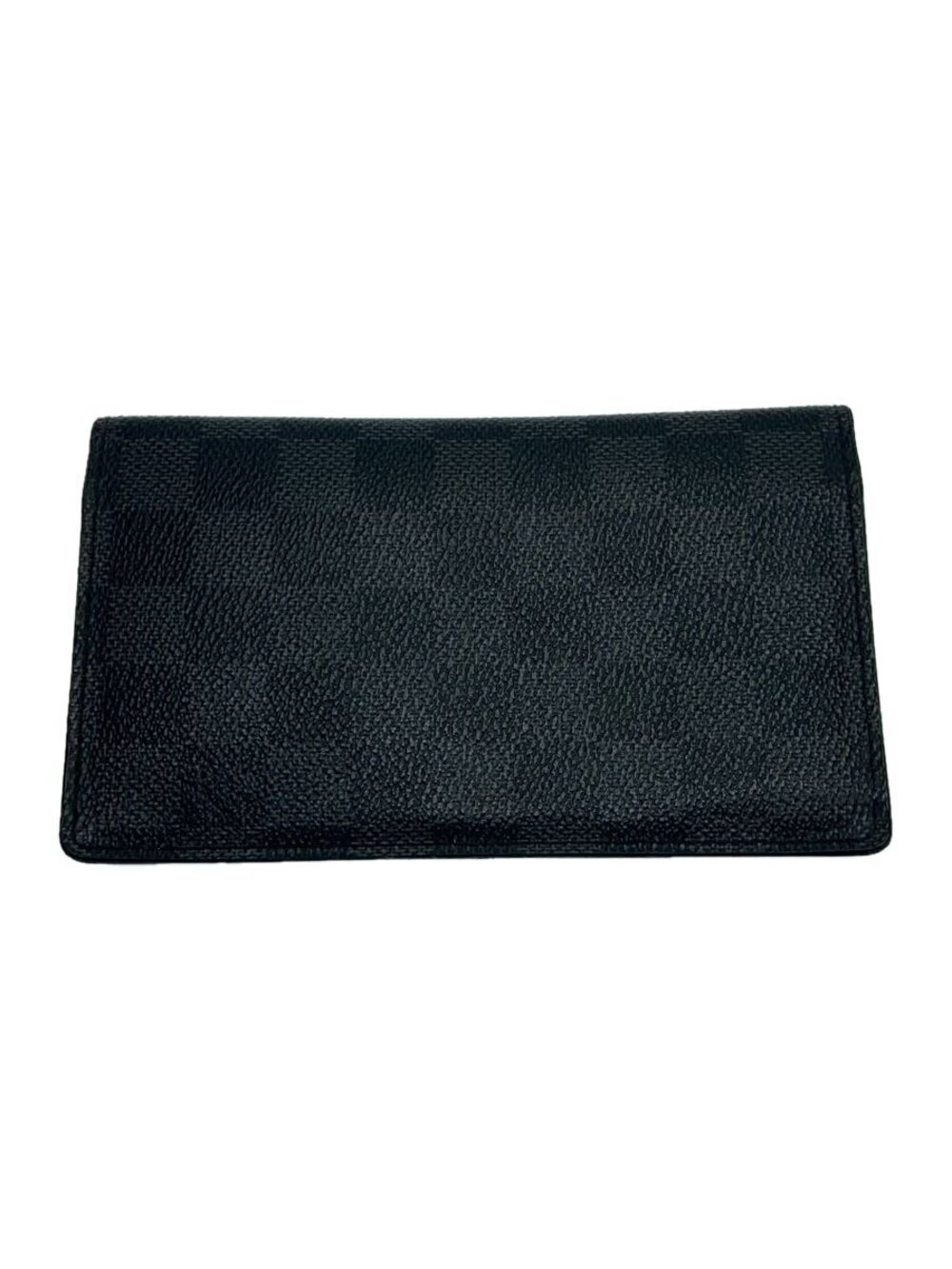 LOUIS VUITTON Card Case Wallet Black